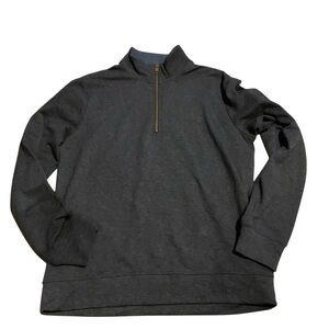 NWT‎ Weatherproof Men's grey Half-Zip Sweater